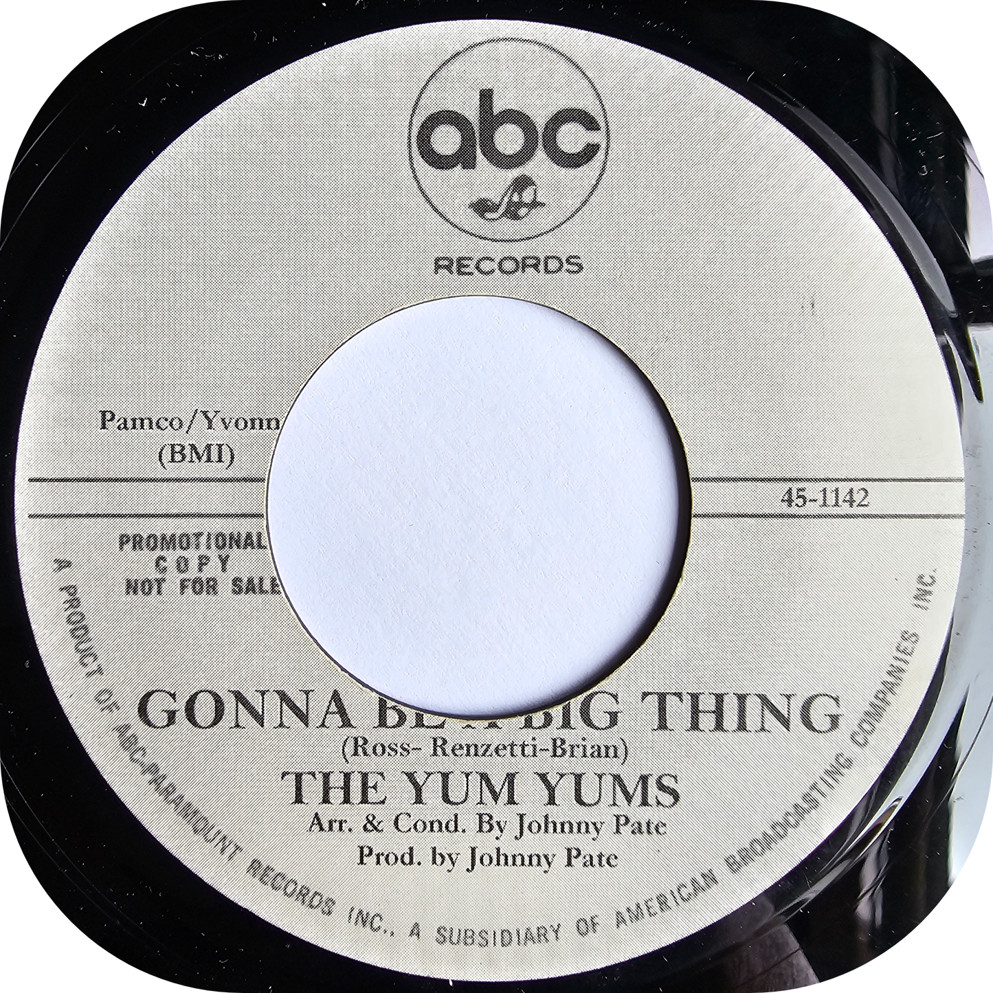 Yum Yums, The - Gonna Be A Big Thing - ABC