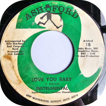Eddie Parker - Love You Baby - Ashford