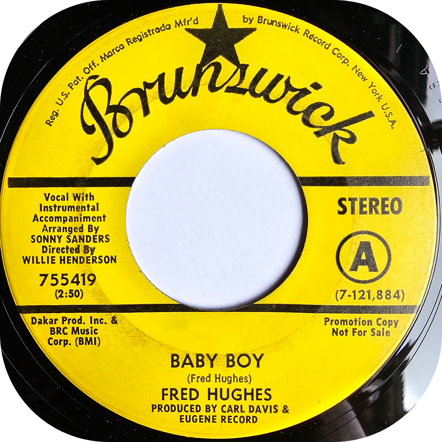 Fred Hughes - Baby Boy - Brunswick DEMO