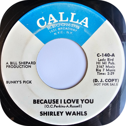 Shirley Wahls - Because I Love You - Calla DEMO