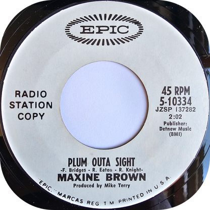 Maxine Brown - Seems You've Forsaken My Love - Epic DEMO