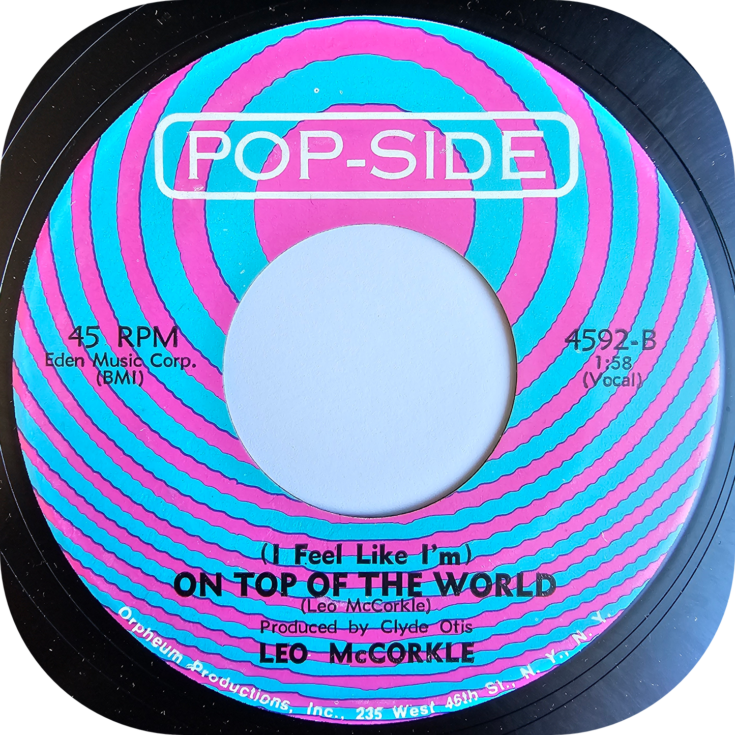 Leo McCorkle - On Top Of The World - Popside