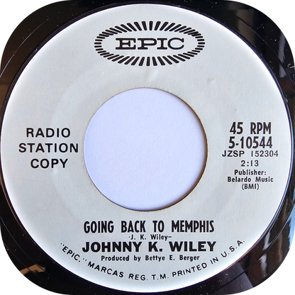 Johnny K Wiley - Going Back To Memphis - Epic DEMO