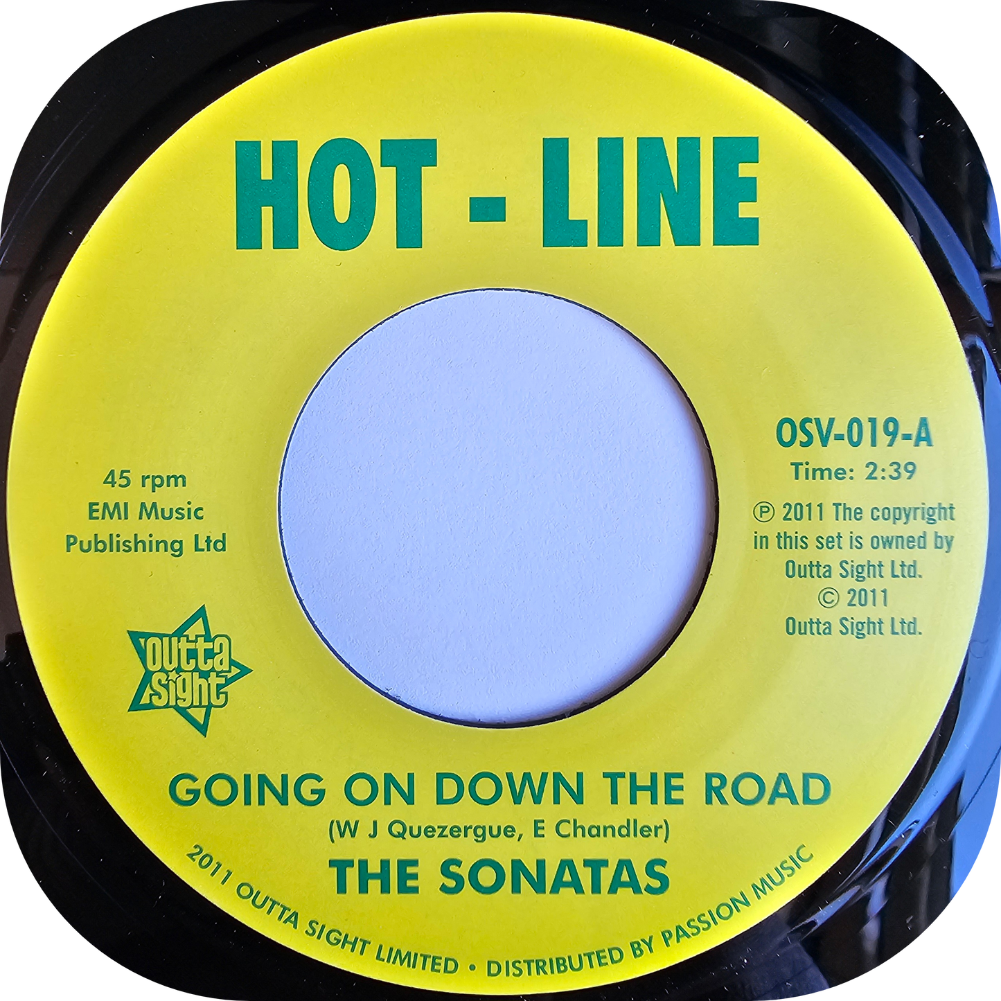 Sonatas, The - Going On Down The Road - Hot Line