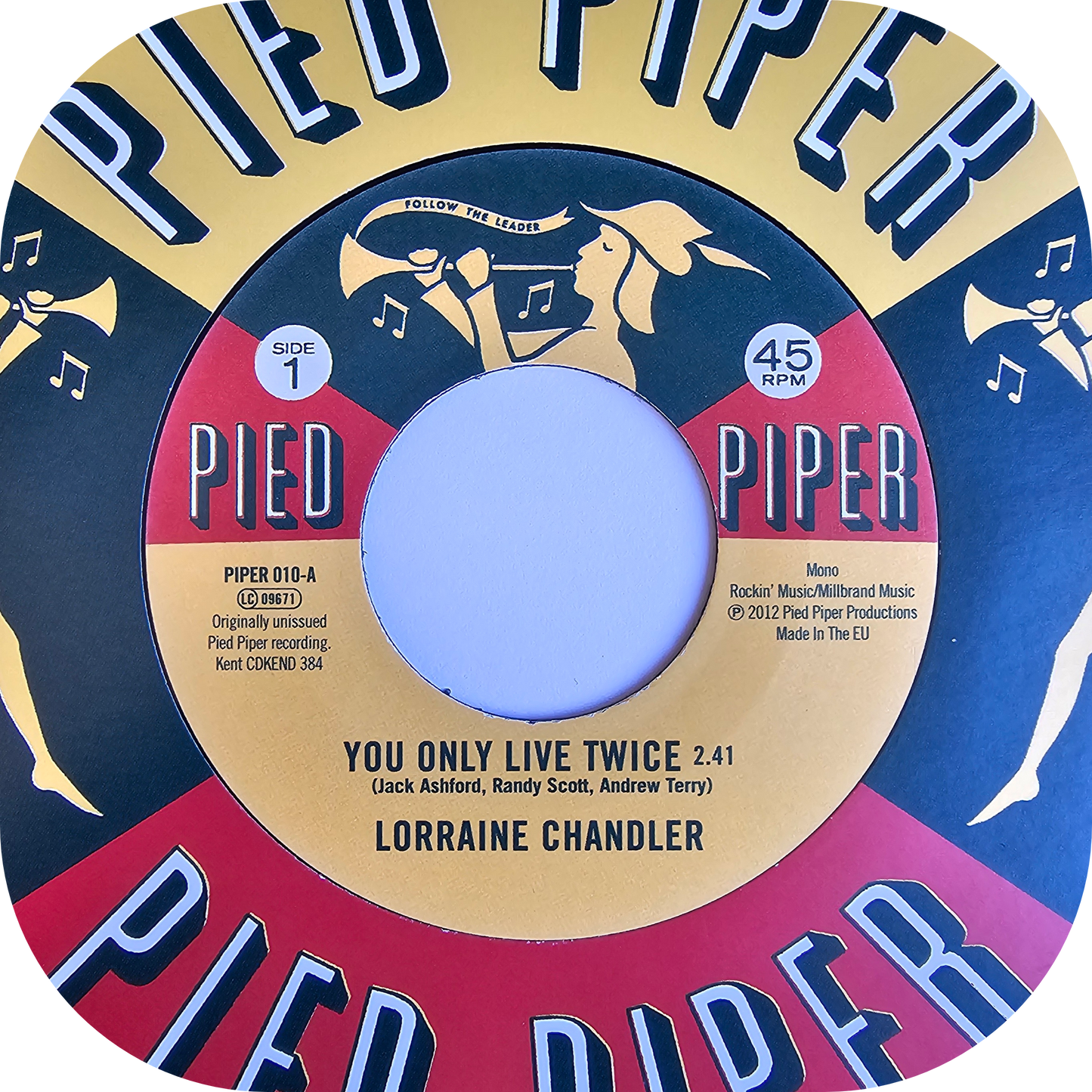 Lorraine Chandler - You Only Live Twice - Pied Piper