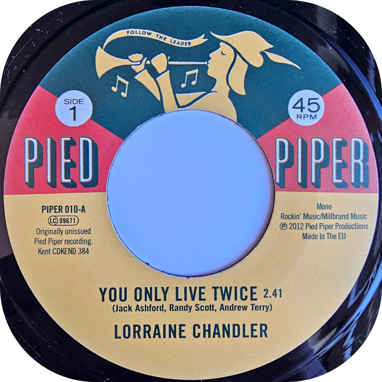 Lorraine Chandler - You Only Live Twice - Pied Piper