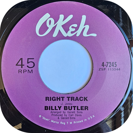 Billy Butler - Right Track - Okeh