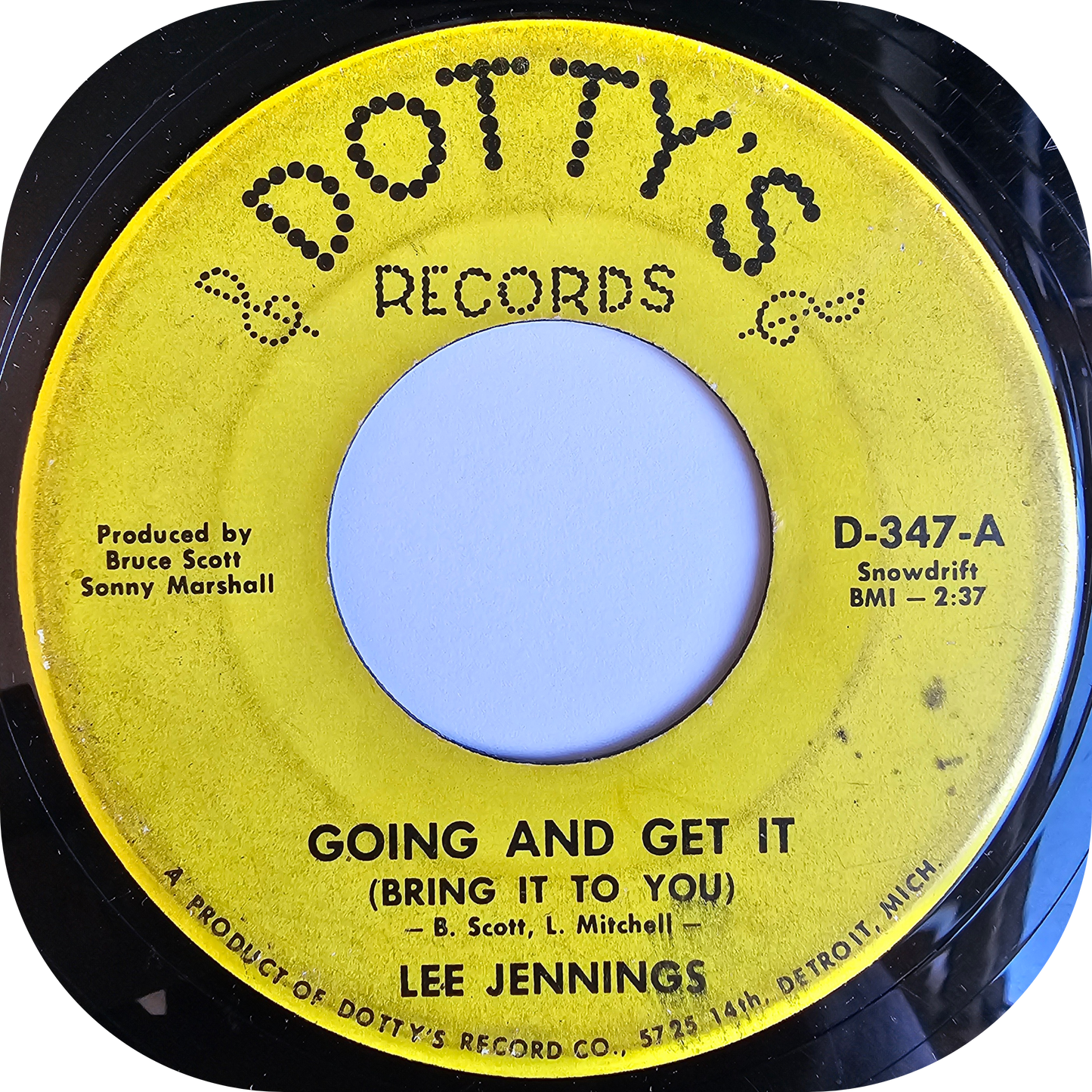 Lee Jennings - Going And Get It - Dotty's