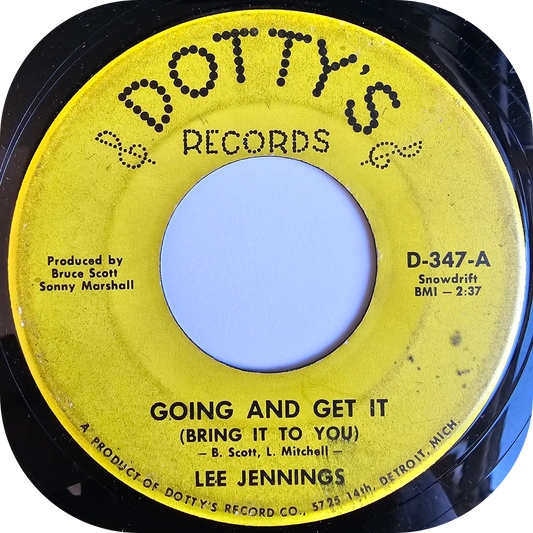 Lee Jennings - Going And Get It - Dotty's