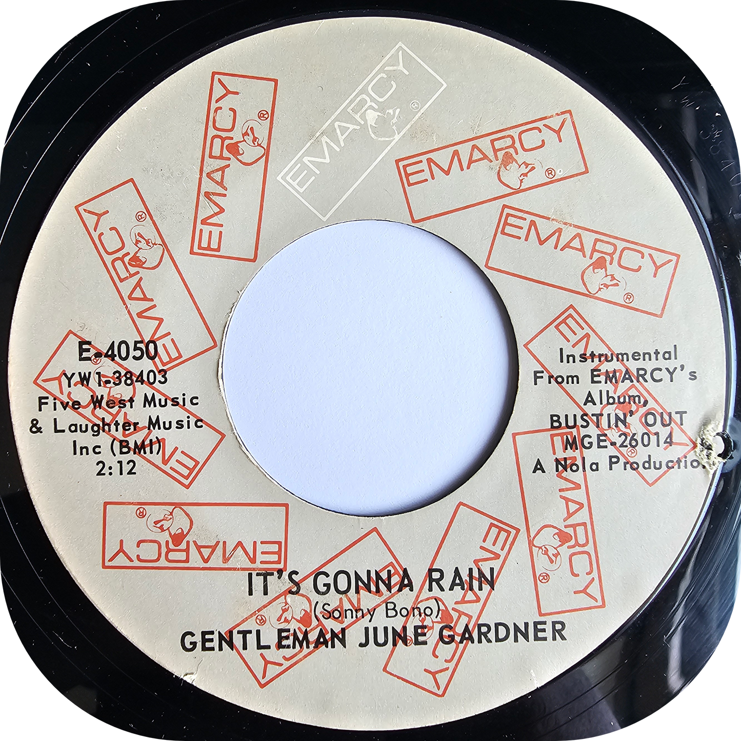 Gentleman June Gardner - It's Gonna Rain - Emarcy