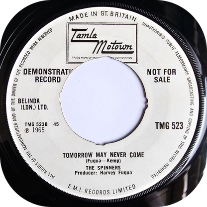 Spinners, The - I'll Always Love You - Tamla Motown DEMO
