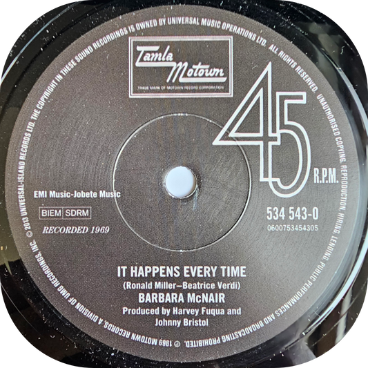Barbara McNair - It Happens Every Time - Tamla Motown