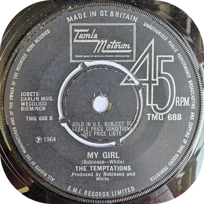 Temptations, The - My Girl - Tamla Motown