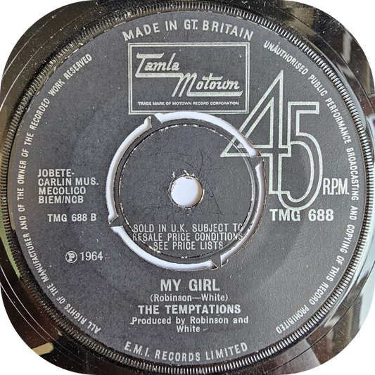 Temptations, The - My Girl - Tamla Motown