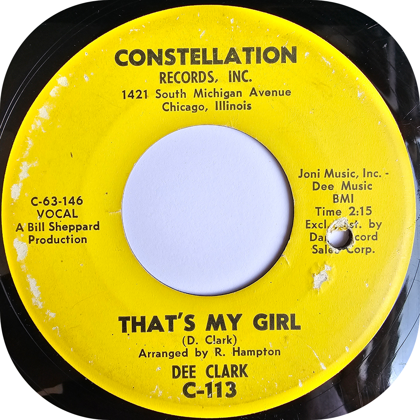 Dee Clark - That's My Girl - Constellation