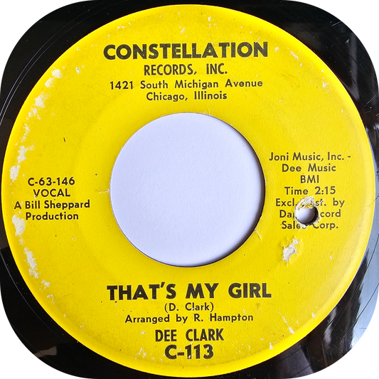 Dee Clark - That's My Girl - Constellation