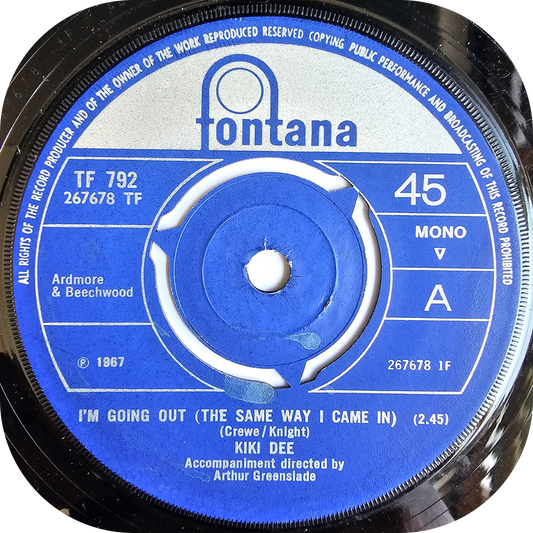 Kiki Dee - I'm Going Out - Fontana