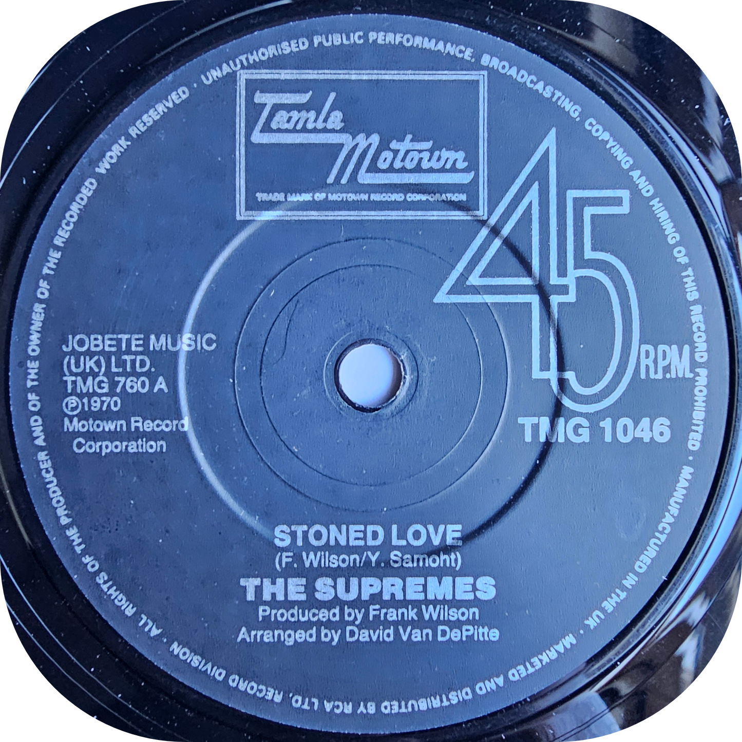 Surpemes, The - Stoned Love - Tamla Motown