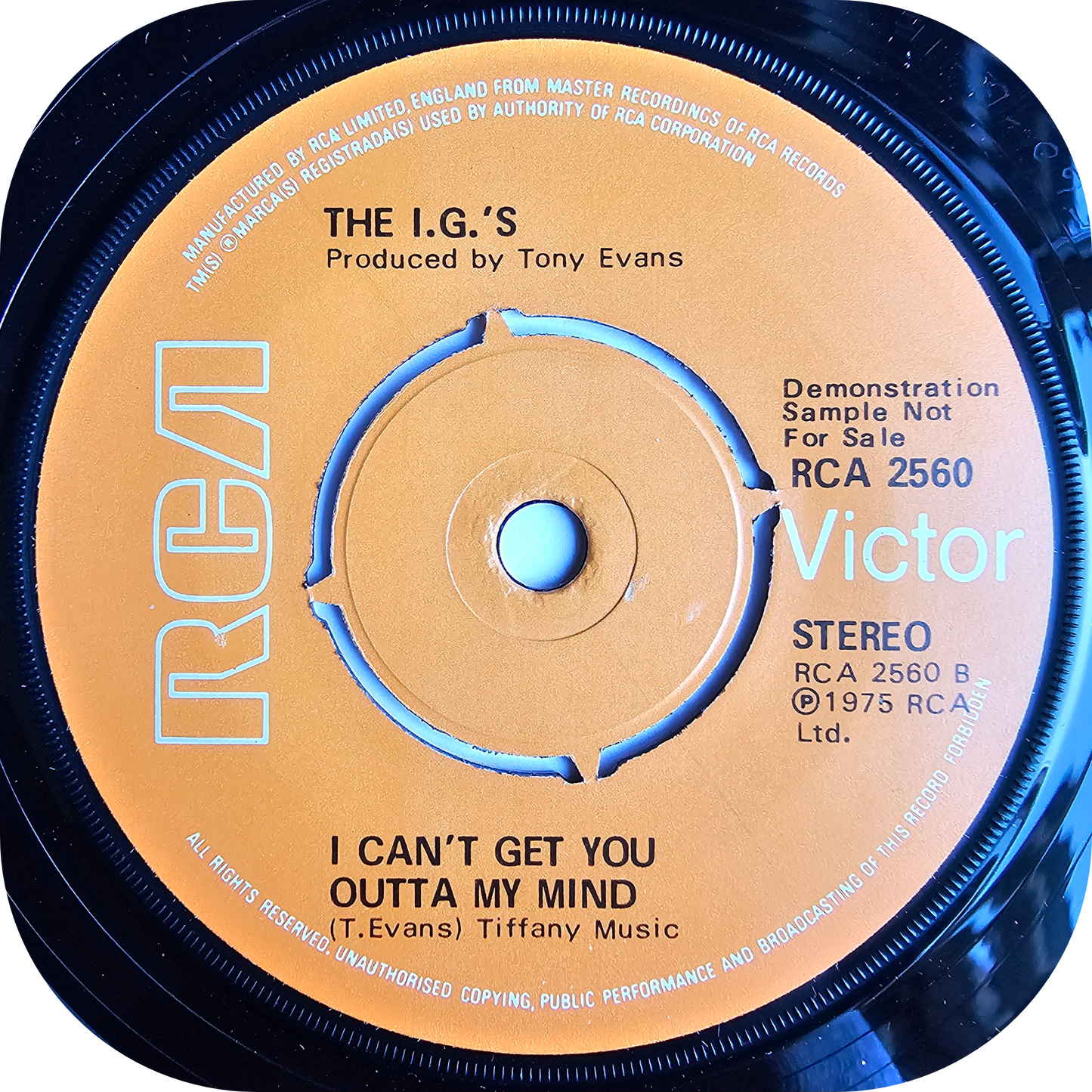 I.G's, The - Show And Tell - RCA DEMO