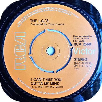 I.G's, The - Show And Tell - RCA DEMO