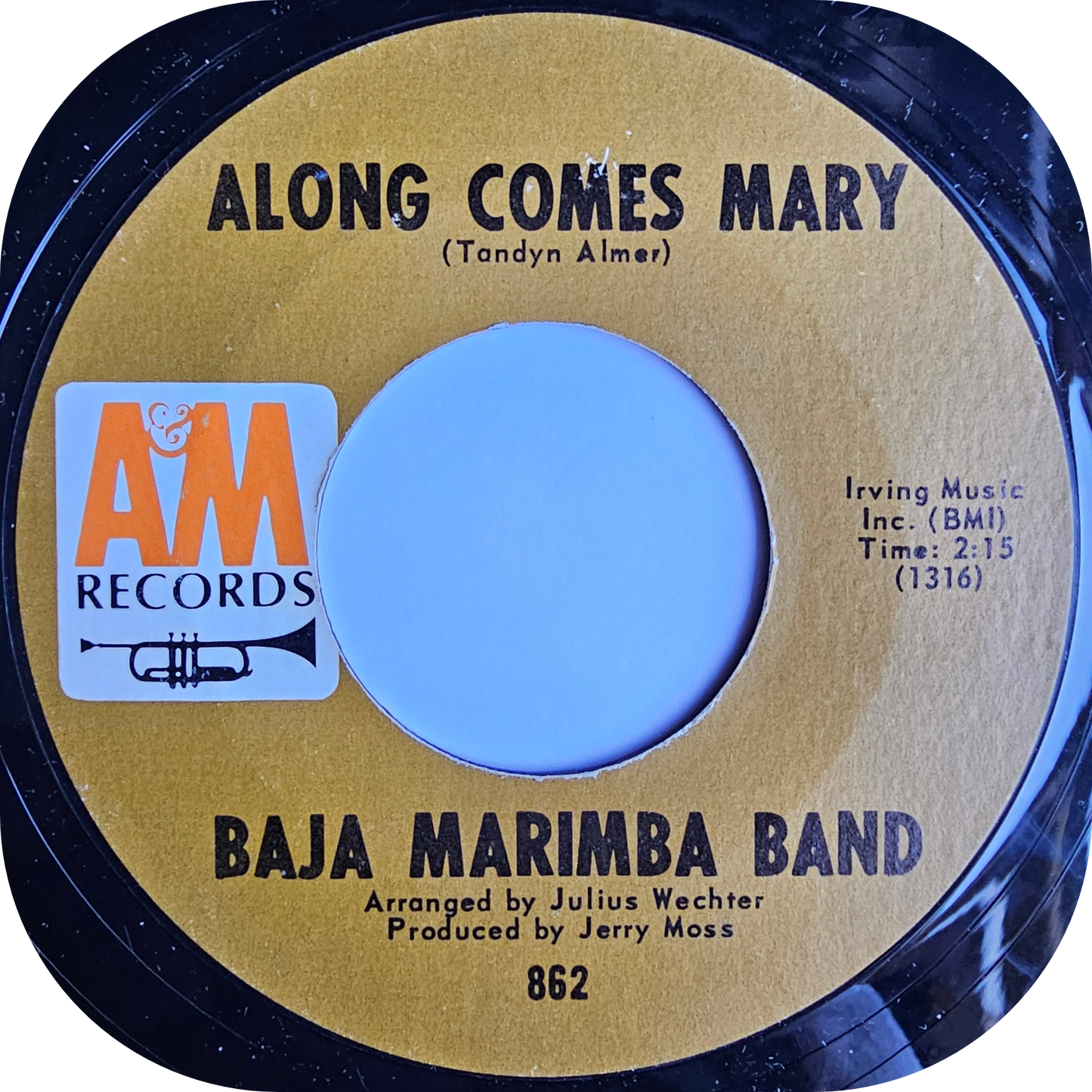 Baja Marimba Band - Along Comes Mary - A&M
