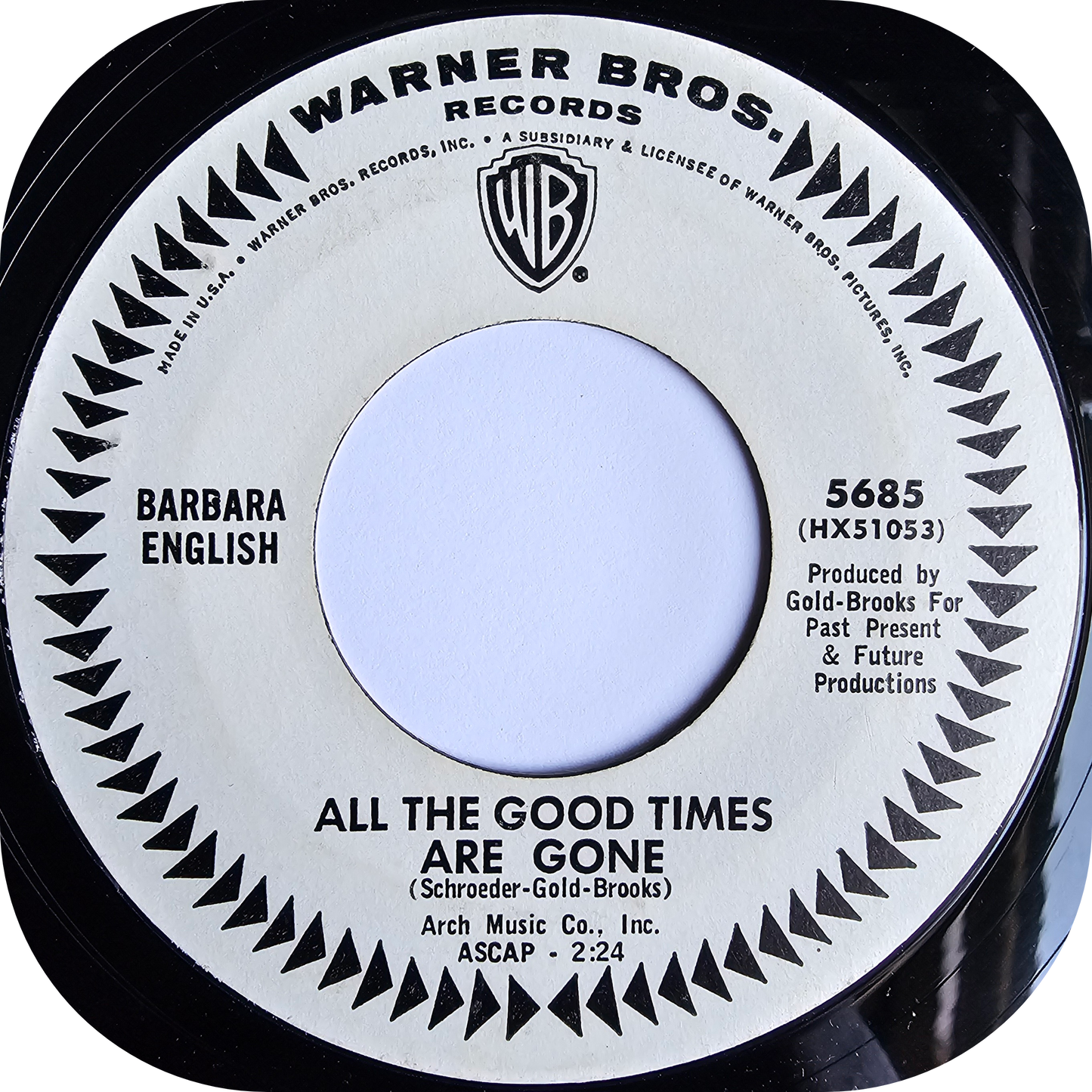 Barbara English - All The Good Times Are Gone - Warner Bros DEMO