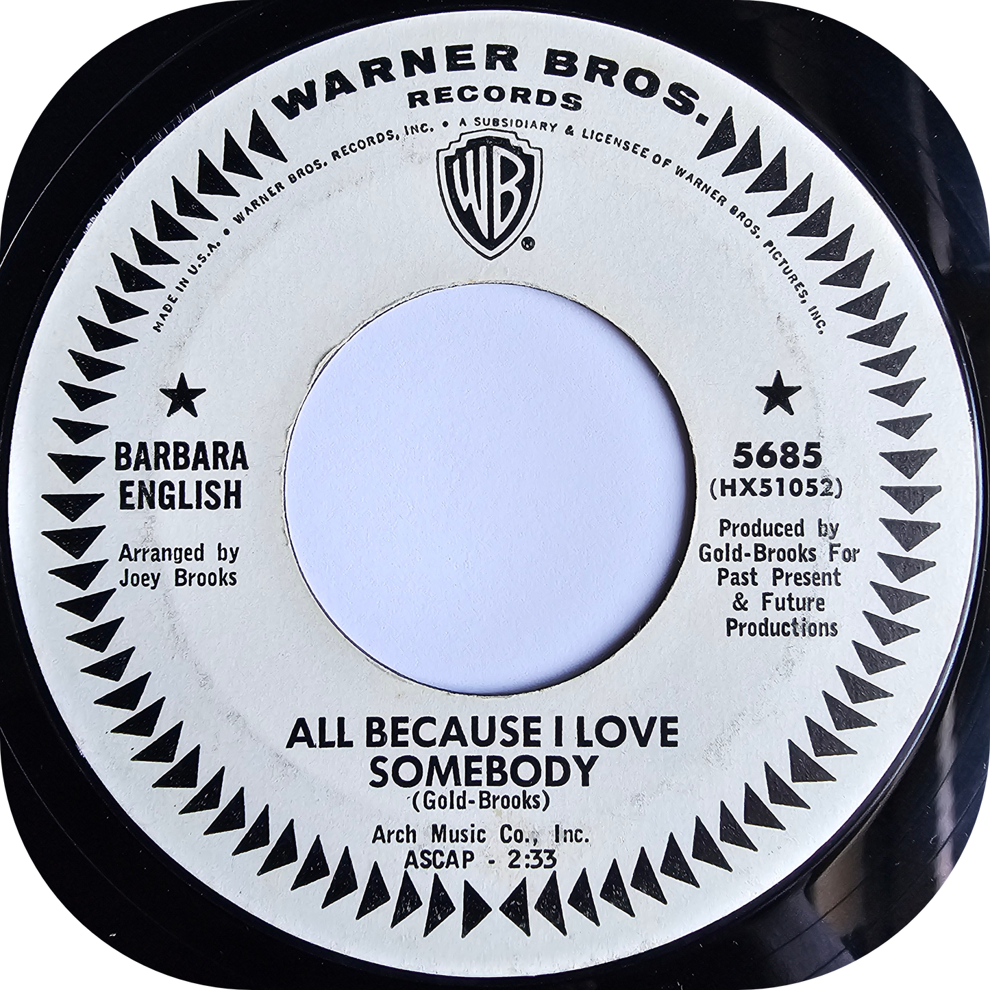 Barbara English - All The Good Times Are Gone - Warner Bros DEMO