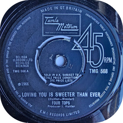 Four tops - Loving You Is Sweeter Than Ever - Tamla Motown