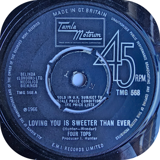 Four tops - Loving You Is Sweeter Than Ever - Tamla Motown