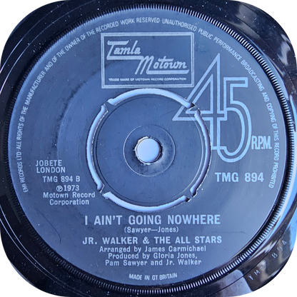 Jr Walker - I Ain't Going Nowhere - Tamla Motown
