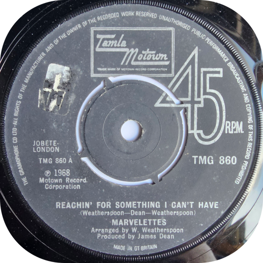 Marvelettes - Reachin' For Something I Can't Have - Tamla Motown