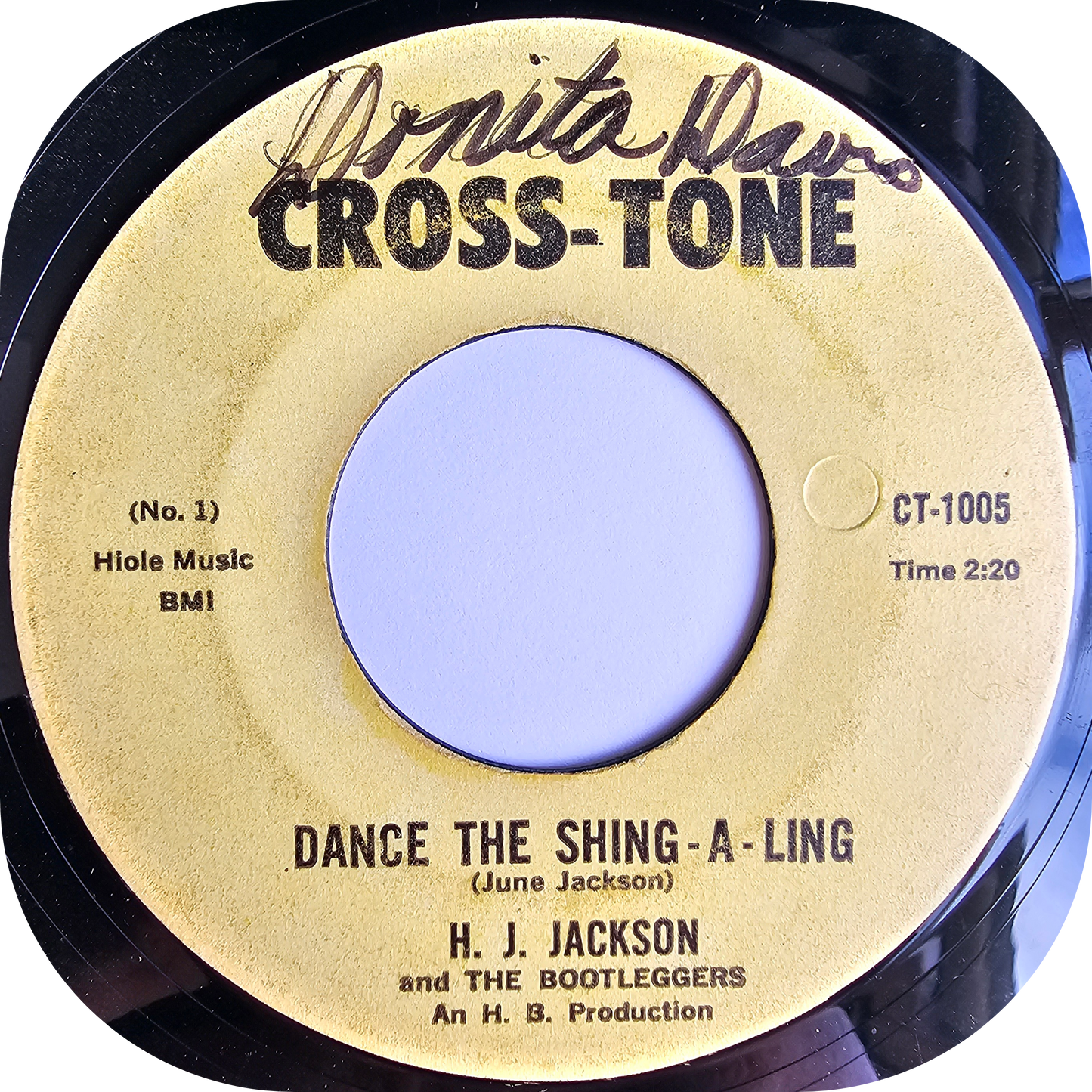 H J Jackson - Dance The Shing-A-Ling - Cross Tone