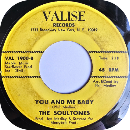 Soultones, The - You And Me Baby - Valise