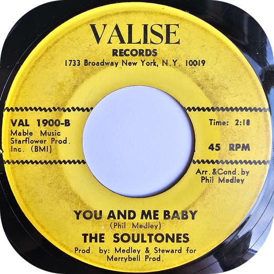 Soultones, The - You And Me Baby - Valise