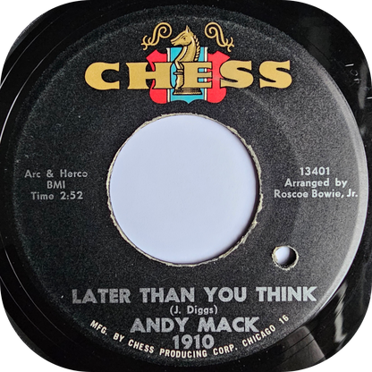 Andy Mack - Later Than You Think - Chess