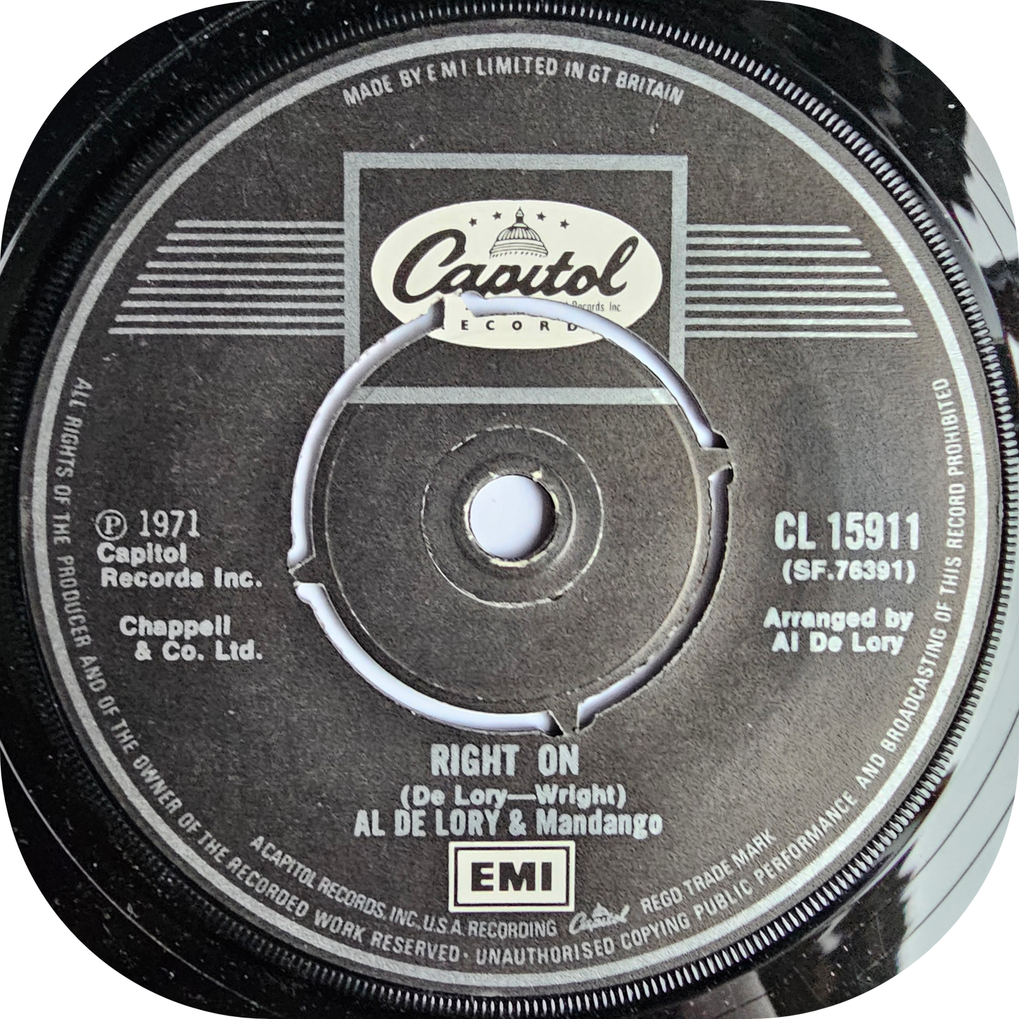 Al De Lory - Right On - Capitol