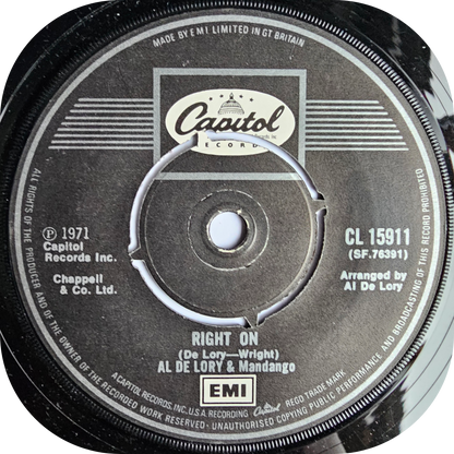 Al De Lory - Right On - Capitol