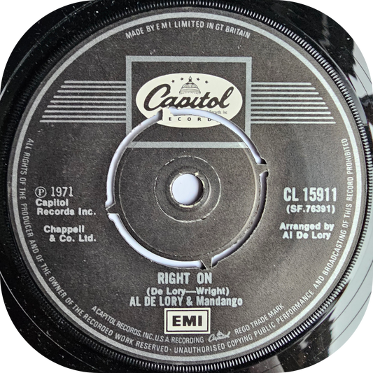 Al De Lory - Right On - Capitol