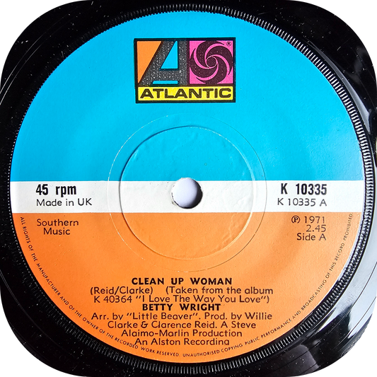 Betty Wright - Clean Up Woman - Atlantic