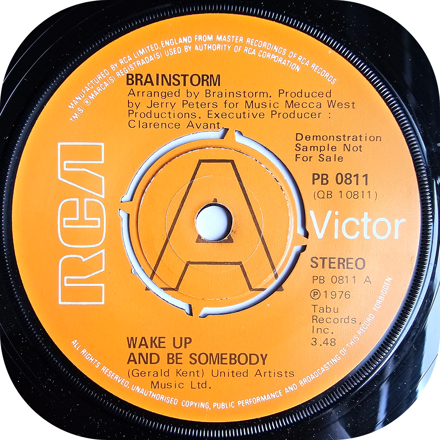 Brainstorm - Wake Up And Be Somebody - RCA DEMO