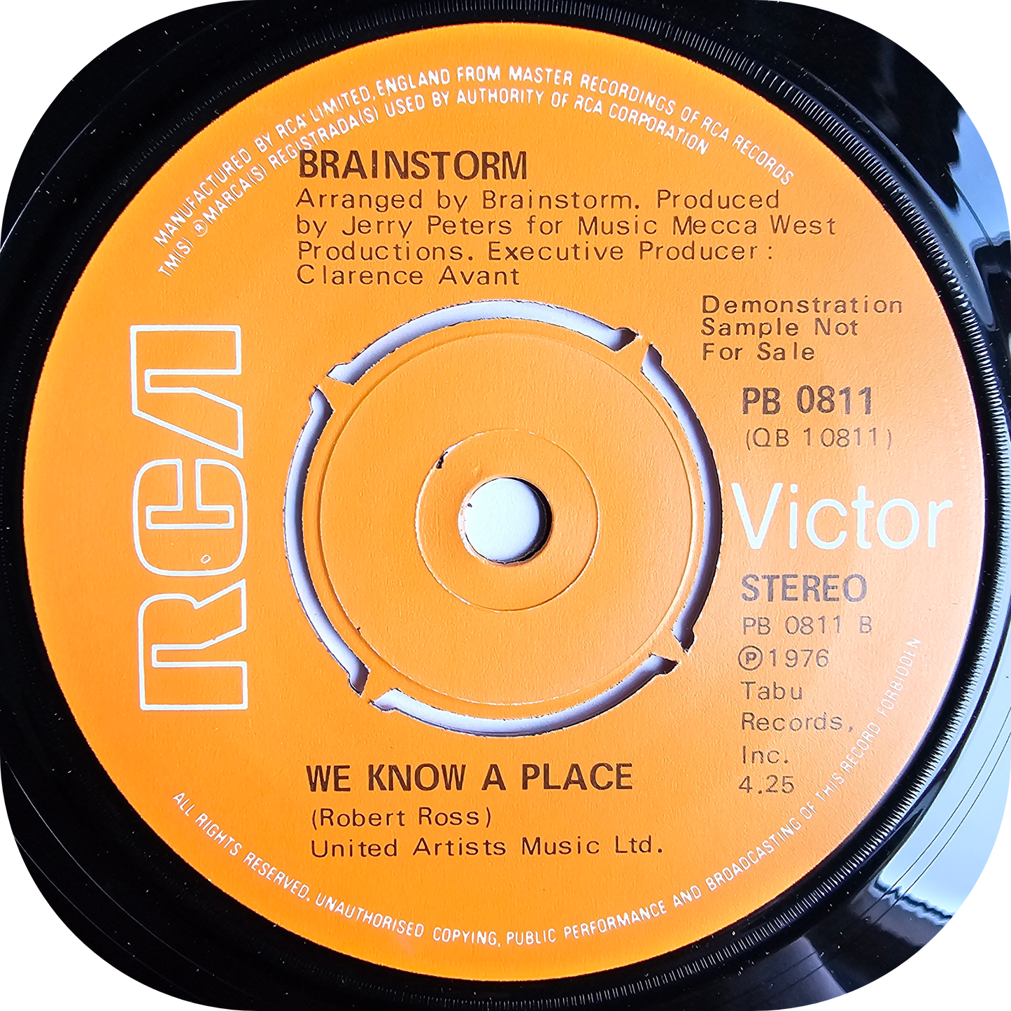 Brainstorm - Wake Up And Be Somebody - RCA DEMO