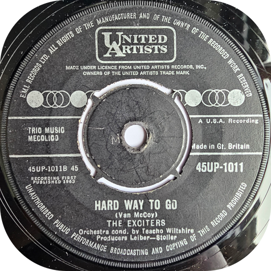 Exciters, The - Hard Way To Go - United Artists