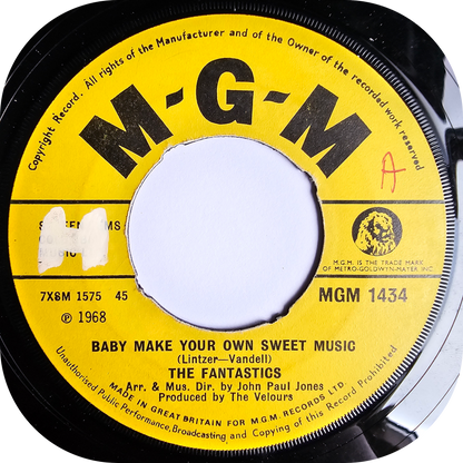 Fantastics, The - Baby Make Your Own Sweet Music - MGM