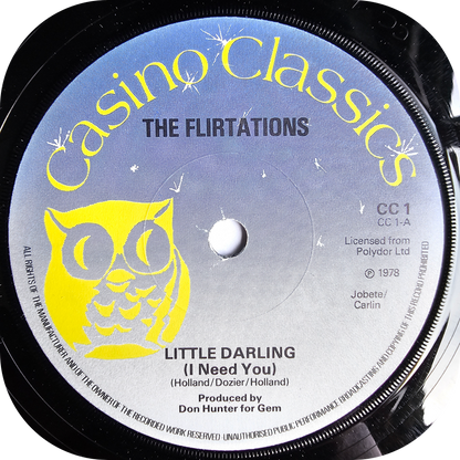 Flirtations, The - Little Darling - Casino Classics