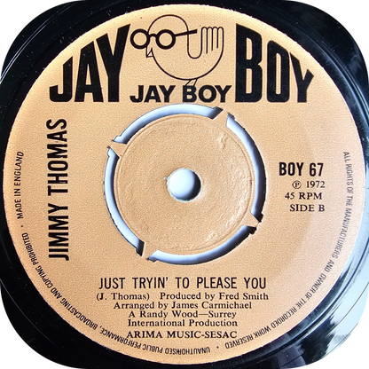 Jimmy Thomas - Where There's A Will - Jay Boy