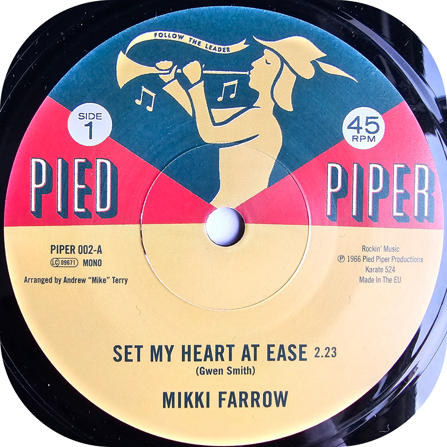 Mikki Farrow - Set My Heart At Ease - Pied Piper