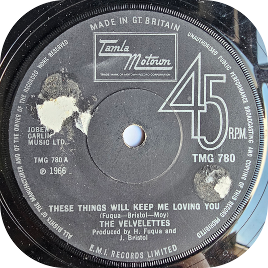 Velvelettes, The - These Things Will Keep Me Loving You - Tamla Motown