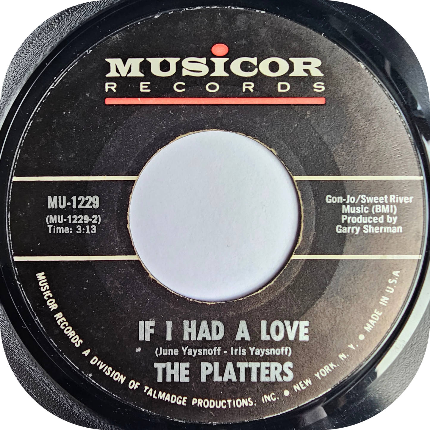 Platters, The - With This Ring - Musicor