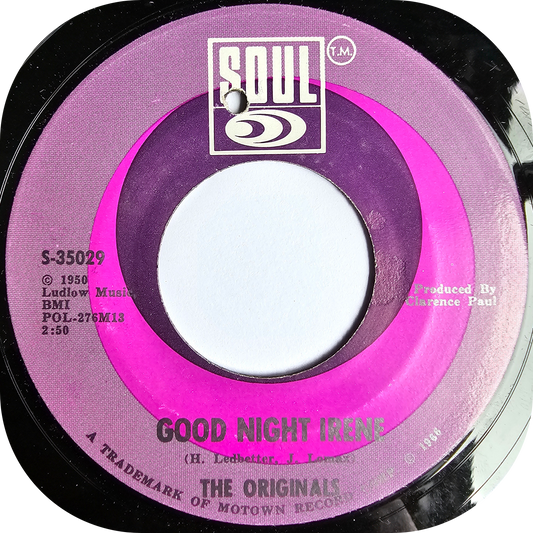 Originals, The - Good Night Irene - Soul