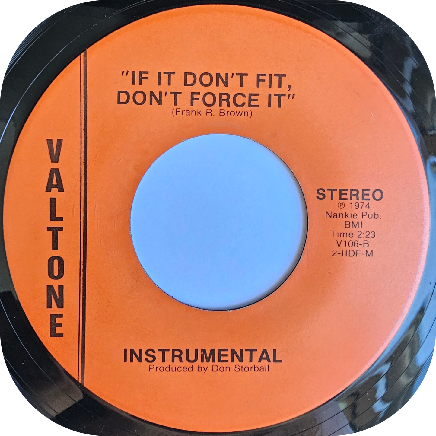 Clarence Jackson - If It Don't Fit Don't Force It - Valtone